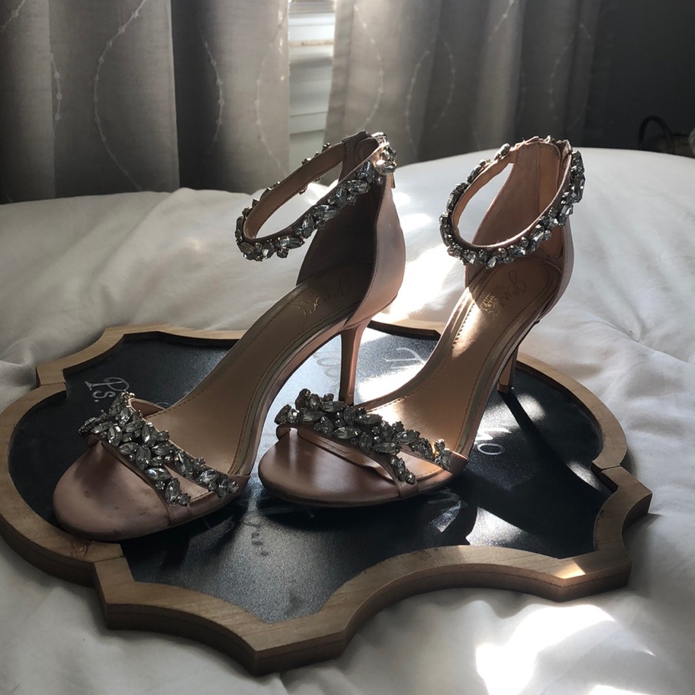 Soft Pink Occasion High Heels